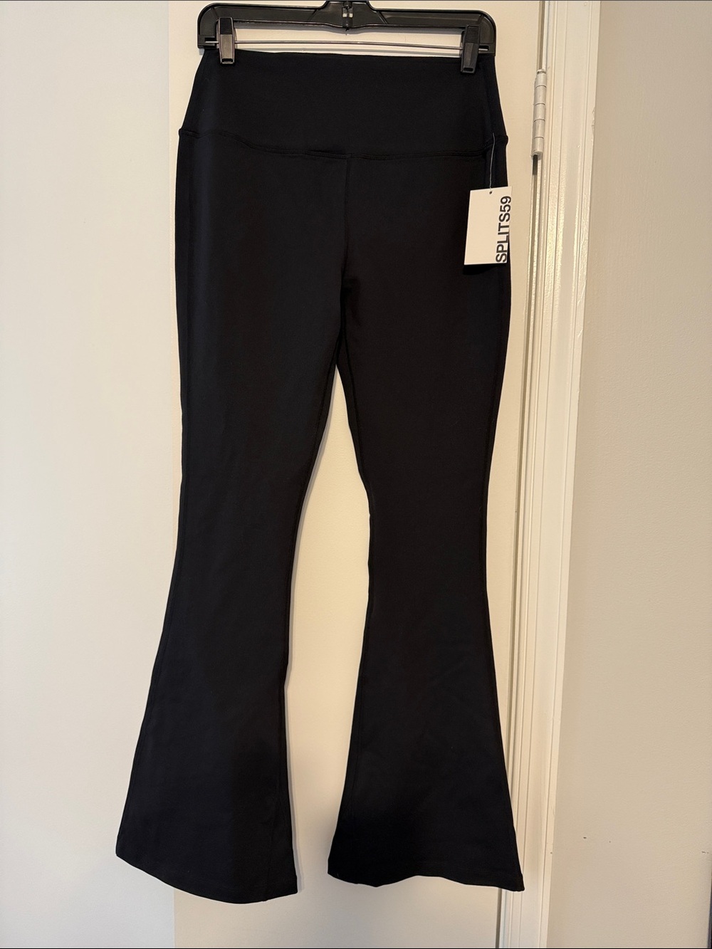 Splits59 Raquel High Waisted Flare Black XL 32” NWT